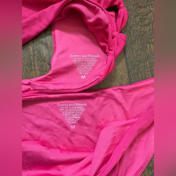 Lovers + Friends Wrapped Up Swimsuit Set Size Medium - Picture 10 of 10